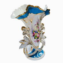 Afbeelding in Gallery-weergave laden, Andenne. Grote porseleinen bruidsvaas, 19e eeuw