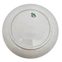 Afbeelding in Gallery-weergave laden, Lunéville, Duo d’assiettes humoristiques « Offert par la Samaritaine » en faïence fine, vers 1895-1910 Le Charme des Violettes - Brocante en ligne