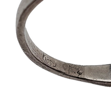 Afbeelding in Gallery-weergave laden, Oude Art Deco ring in 835 zilver bezet met een amethist en 48 markasieten