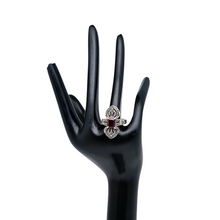 Charger l'image dans la galerie, Bague Art déco en argent, grenat et marcassites, vers 1925-1935 Le Charme des Violettes - Brocante en ligne