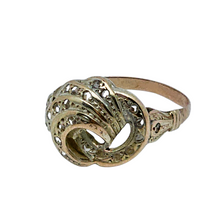 Charger l'image dans la galerie, Bague en or 14 carats sertie de 21 diamants taille rose, vers 1880–1910 Le Charme des Violettes - Brocante en ligne