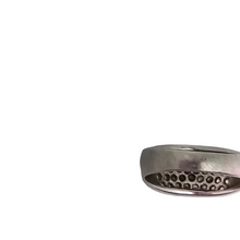 Charger l'image dans la galerie, Bague vintage en argent 925 sertie de zircons