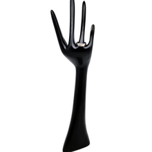 Afbeelding in Gallery-weergave laden, Bague en argent 925 à motif en diagonale, sertie de 2 zirconiums, XXè Le Charme des Violettes - Brocante en ligne