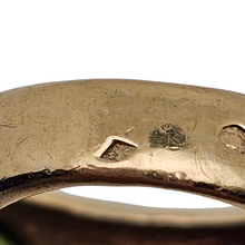 Afbeelding in Gallery-weergave laden, Bague vintage en vermeil sertie de 3 péridots, années 1980