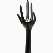 Afbeelding in Gallery-weergave laden, Oude rozenring in 925 zilver