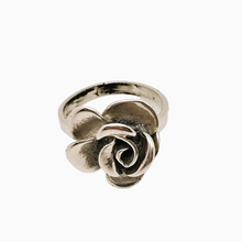 Afbeelding in Gallery-weergave laden, Oude rozenring in 925 zilver