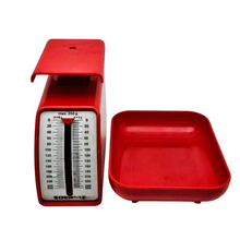 Load image into Gallery viewer, Soehnle, petite balance de cuisine rouge vintage, années 1970