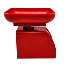 Load image into Gallery viewer, Soehnle, petite balance de cuisine rouge vintage, années 1970