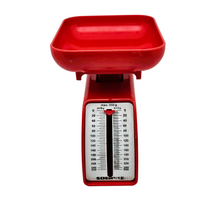 Load image into Gallery viewer, Soehnle, petite balance de cuisine rouge vintage, années 1970