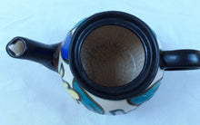 Charger l'image dans la galerie, Bergen. Théière Art déco en céramique d'époque. Le charme des violettes - Brocante en ligne