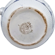 Load image into Gallery viewer, Boch La Louvière Belgique, service à café pour 6 personnes au décor Copenhague, entre 1920 et 1950