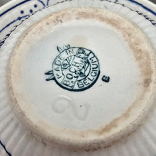 Load image into Gallery viewer, Boch La Louvière Belgique, service à café pour 6 personnes au décor Copenhague, entre 1920 et 1950