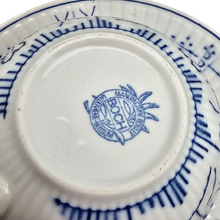 Load image into Gallery viewer, Boch La Louvière Belgique, service à café pour 6 personnes au décor Copenhague, entre 1920 et 1950