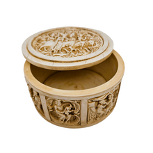 Load image into Gallery viewer, Vintage medieval style box in the spirit of wedding boxes