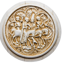 Load image into Gallery viewer, Vintage medieval style box in the spirit of wedding boxes