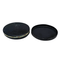 Charger l'image dans la galerie, Petite boîte ovale en papier mâché, décor aux oiseaux, époque Napoléon III, 2è moitié XIXè siècle Le Charme des Violettes - Brocante en ligne