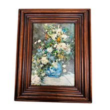 Charger l'image dans la galerie, Boîte à clefs vintage en bois, marque Buco, reproduction du Bouquet de printemps de Renoir