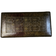 Load image into Gallery viewer, Duo of leather-style embossed cardboard boxes. 1920s-1930s