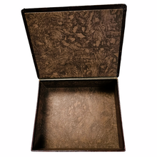 Load image into Gallery viewer, Duo of leather-style embossed cardboard boxes. 1920s-1930s
