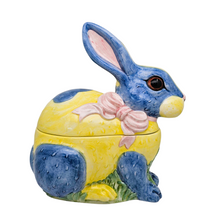 Load image into Gallery viewer, Prego Italia GmbH, bonbonnière vintage en forme de lapin en céramique italienne, années 1960-1970