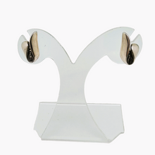 Afbeelding in Gallery-weergave laden, Boucles d'oreilles en argent 925, design moderniste scandinave, années 1970