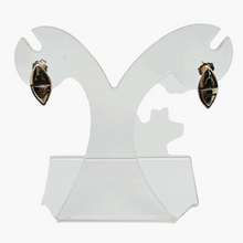 Afbeelding in Gallery-weergave laden, Boucles d'oreilles en argent 925, design Viking scandinave, années 1970