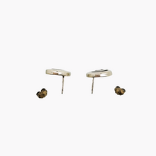 Afbeelding in Gallery-weergave laden, Boucles d'oreilles en argent 925, design moderniste scandinave, années 1970