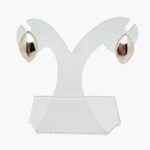Afbeelding in Gallery-weergave laden, Boucles d'oreilles en argent 925, design moderniste scandinave, années 1970