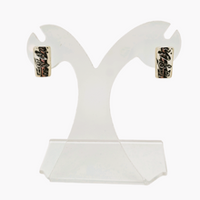 Afbeelding in Gallery-weergave laden, Boucles d'oreilles en argent 925 design Viking scandinave, années 1970