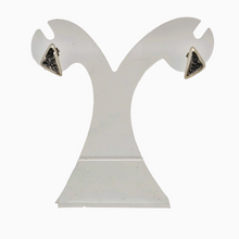 Afbeelding in Gallery-weergave laden, Boucles d'oreilles en argent 925, design scandinave, années 1970