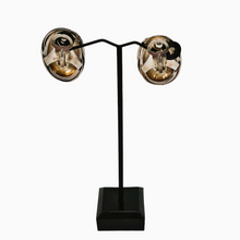 Charger l'image dans la galerie, Boucles d'oreilles clips vintage ovales en argent 925 poinçon polonais