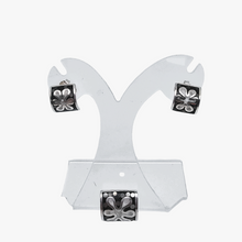 Afbeelding in Gallery-weergave laden, Boucles d'oreilles et pendentif vintage en argent 925, design scandinave, années 1970