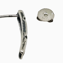 Afbeelding in Gallery-weergave laden, Boucles d'oreilles et pendentif vintage en argent 925, design scandinave, années 1970