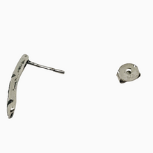 Afbeelding in Gallery-weergave laden, Boucles d'oreilles et pendentif vintage en argent 925, design scandinave, années 1970