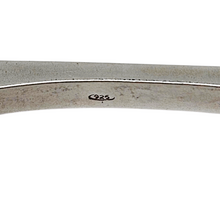 Charger l'image dans la galerie, Bracelet jonc hexagonal en argent massif 925, années 1970-1990 Le Charme des Violettes - Brocante en ligne