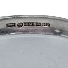 Afbeelding in Gallery-weergave laden, Turku Finland 1965. Modernistische armband in sterling zilver en rozenkwarts zilver 813H