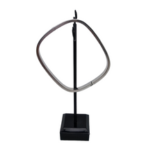 Load image into Gallery viewer, Modernist bangle bracelet in 925 silver with Polish hallmark