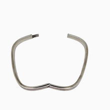 Load image into Gallery viewer, Modernist bangle bracelet in 925 silver with Polish hallmark