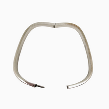 Load image into Gallery viewer, Modernist bangle bracelet in 925 silver with Polish hallmark