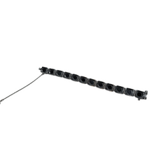 Afbeelding in Gallery-weergave laden, Vintage Scandinavische armband in 925 zilver en Baltisch oranje barnsteen