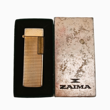 Load image into Gallery viewer, Zaima, Chanty. Vintage gold metal gas lighter, 1970s