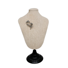 Afbeelding in Gallery-weergave laden, ELLDEE, Broche bouquet Art déco en argent 835 sertie de marcassites, années 1940