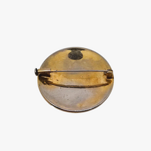 Afbeelding in Gallery-weergave laden, Broche damasquinée ancienne à décor de griffon stylisé,  années 1930-1950