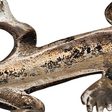 Afbeelding in Gallery-weergave laden, Broche Art déco en forme de lézard en argent 835 sertie de marcassites, années 1930