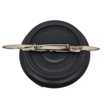 Afbeelding in Gallery-weergave laden, Broche libellule Art nouveau en métal argenté, années 1900