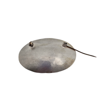 Afbeelding in Gallery-weergave laden, Broche aux pavots vintage en métal argenté