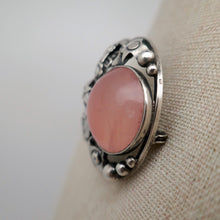 Load image into Gallery viewer, Niels Erik From. Skønvirke fish brooch in sterling silver and rose quartz. Danish design from the 1950s.