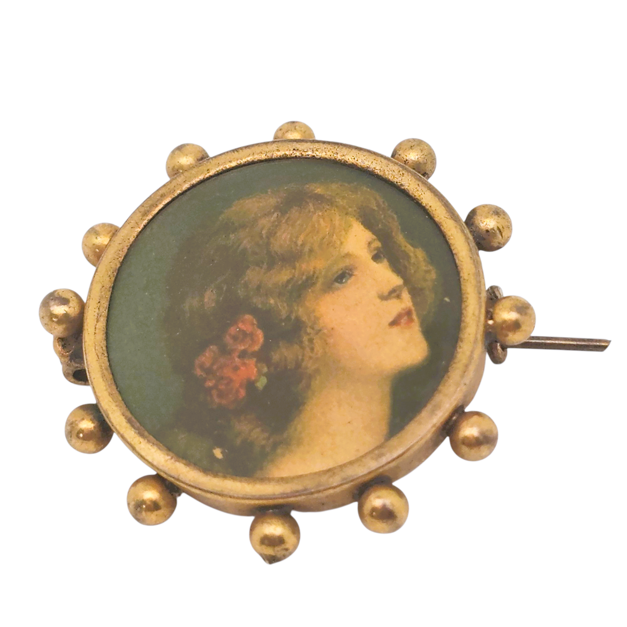 Broche doré fantaisie | Kaufen auf