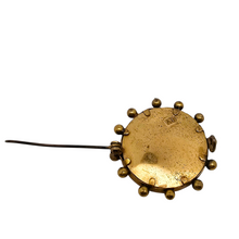 Charger l'image dans la galerie, Broche portrait Belle Epoque en métal doré, vers 1900