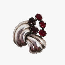 Afbeelding in Gallery-weergave laden, Zilveren broche, jaren 40